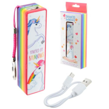  Szivárványos Unikornis PowerBank mobil töltő ajándéktárgy