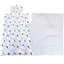  Szivecskés ovis ágynemű szett babaágynemű, babapléd