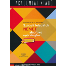 SZÓBELI FELADATOK NÉMET ALAPFOKÚ NY nyelvkönyv, szótár