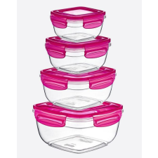  Szögl. Ételtartó Szett 4Db 30243 papírárú, csomagoló és tárolóeszköz