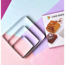  Szögletes sütőkeret készlet sütés és főzés