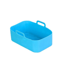  Szögletes szilikon forma forrólevegős sütőhöz - Kék kisháztartási gépek kiegészítői