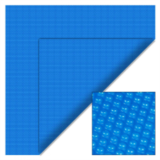 Szolártakaró medencéhez medencetakaró 4x6 m 140µ PE fólia kék 61731 medence kiegészítő