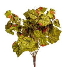  Szőlőleveles bokor 8 ágú zöld M41cm dekorációs kellék