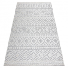 Szőnyeg Structural SOLE D3851 Boho gyémánt lapos szövött bézs 120x170 cm lakástextília