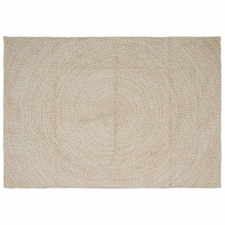  Szőnyeg Természetes és Fehér 240 x 340 cm Juta lakástextília