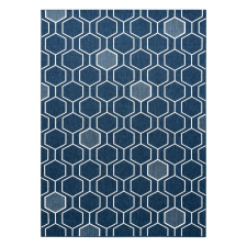 Szőnyeg WINK HEXAGON szín kék 160x230 Hakano lakástextília