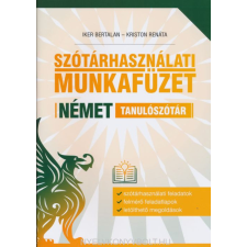 SZÓTÁRHASZÁNLATI MF NÉMET TANULÓSZ nyelvkönyv, szótár