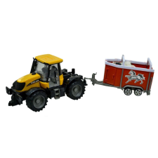 Szoti Traktor, állatszállító pótkocsival - 47012 autópálya és játékautó