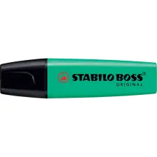  Szövegkiemelő 2-5mm, vágott hegyű, STABILO Boss original türkiz filctoll, marker