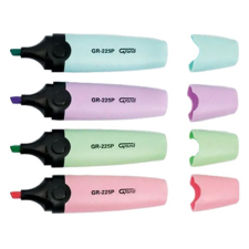  Szövegkiemelő GRAND 4db-os készlet pasztell színek filctoll, marker