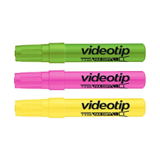 Szövegkiemelő ICO Videotip 1-4mm 3db-os készlet filctoll, marker