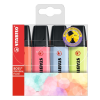  Szövegkiemelő STABILO Boss Original Pastel 1-5mm 4db-os készlet