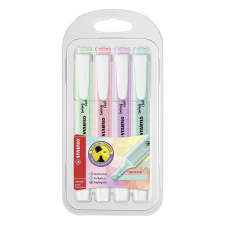 Szövegkiemelő STABILO Swing Cool pasztell Z-P-L-T 4 db/készlet filctoll, marker