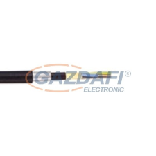  SZRMKVM-J 4x4mm2 Páncélozott földkábel, PVC0,6/1kV fekete villanyszerelés