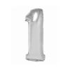 Születésnap Ezüst 1-es Silver szám fólia lufi 76 cm