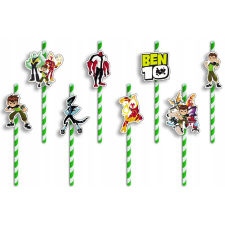 SZÜLETÉSNAPI BARÁTOK JELLEMZŐVEL - BEN10 TEN GRY BAJKI SZÜLETÉSNAP - 8 db. party kellék