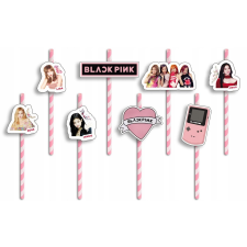SZÜLETÉSNAPI BARÁTOK JELLEMZŐVEL - BLACKPINK KPOP POP SZÜLETÉSNAP - 8 db. party kellék