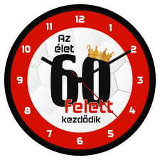  Születésnapi falióra - 60 felett falióra