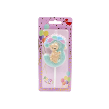 Születésnapi gyertya, gyerekeknek, 3. szám, Giftdesign, 8 cm party kellék