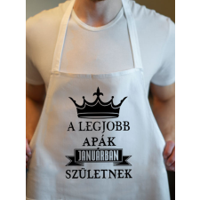 Szülinapi ajándék apának - Egyedi kötény születésnapra lakástextília