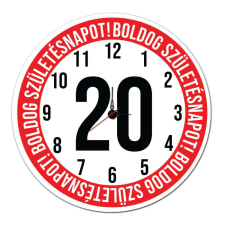 Szülinapi Falióra - Boldog Születésnapot 20 OST010 falióra