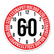 Szülinapi Falióra - Boldog Születésnapot 60 OST014 falióra