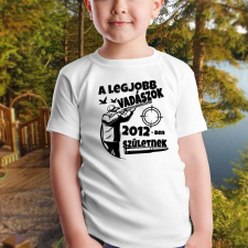  Szülinapos vadász gyerek póló - A legjobb vadász gyerek póló