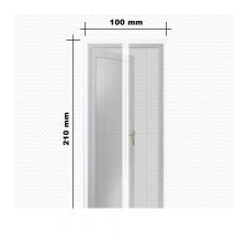  Szúnyogháló függöny ajtóra, mágneses 210x100 FEHÉR (14871) lakástextília