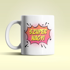  Szuper Nagyi fehér bögre bögrék, csészék