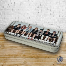 Szupicuccok BTS boys fém tolltartó ajándéktárgy