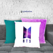 Szupicuccok BTS Galaxy logó plüss párnahuzat (több színben) lakástextília