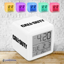 Szupicuccok Call of Duty logo színváltós világító ébresztő óra ébresztőóra