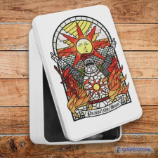 Szupicuccok Dark Souls Prayse the Sun fém szendvicsdoboz (tároló doboz) ajándéktárgy