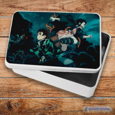 Szupicuccok Demon Slayer - Tanjiro és Nezuko fém szendvicsdoboz (tároló doboz) uzsonnás doboz