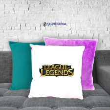 Szupicuccok League of Legends logó plüss párnahuzat (több színben) lakástextília