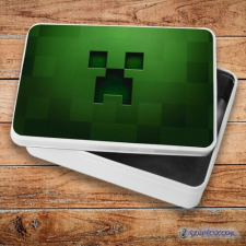 Szupicuccok Minecraft - Creeper fém szendvicsdoboz (tároló doboz) uzsonnás doboz