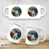 Szupicuccok Nasa retro logó bögre