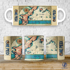 Szupicuccok One Piece Grand Line map bögre bögrék, csészék