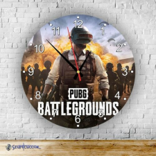 Szupicuccok PlayerUnknown's Battlegrounds kör alakú üveg falióra falióra