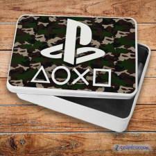 Szupicuccok Playstation Military fém szendvicsdoboz (tároló doboz) uzsonnás doboz