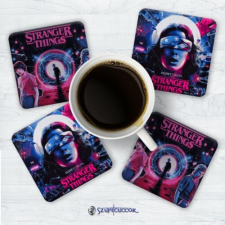 Szupicuccok Stranger Things - Univerese poháralátét szett (4db) ajándéktárgy