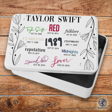 Szupicuccok Taylor Swift Album's fém szendvicsdoboz (tároló doboz) uzsonnás doboz