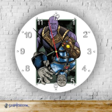 Szupicuccok Thanos kör alakú üveg falióra falióra