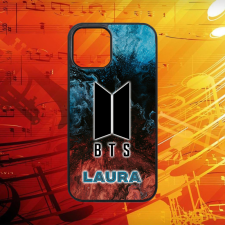 Szupitokok Egyedi nevekkel - BTS logo - iPhone tok tok és táska