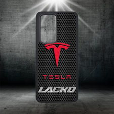 Szupitokok Egyedi nevekkel - Tesla logó - Huawei tok tok és táska