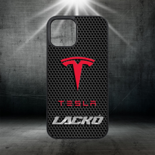 Szupitokok Egyedi nevekkel - Tesla logo - iPhone tok tok és táska