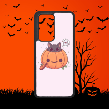Szupitokok Halloween - Cuki cicás töklámpás - Huawei tok tok és táska