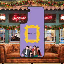 Szupitokok Jóbarátok - Lila képkeret - Samsung tok tok és táska