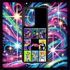 Szupitokok Jojo&#039;s Bizarre Adventure - Character Collage - Huawei tok tok és táska